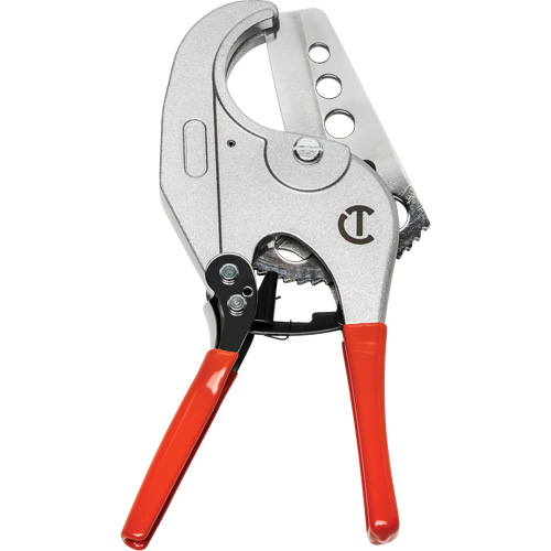 Coupe tuyau en PVC &agrave; rochet avec prises tremp&eacute;es, Capacit&eacute; de 1/4"- 2-3/8" Distribution Élite MP