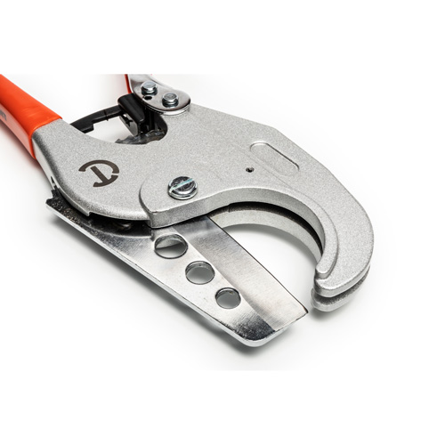 Coupe tuyau en PVC &agrave; rochet avec prises tremp&eacute;es, Capacit&eacute; de 1/4"- 2-3/8" Distribution Élite MP