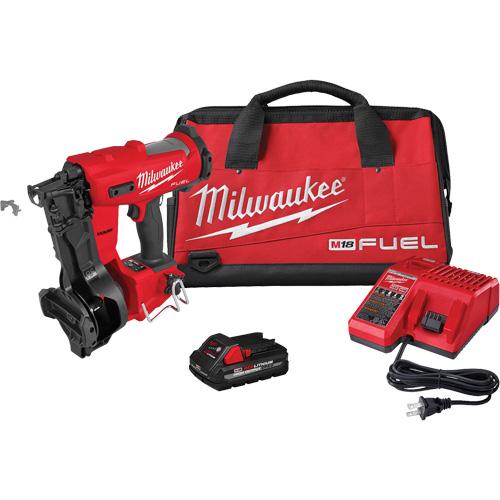 M18 FUEL Coil Roofing Nailer Kit, 18 V, Lithium-Ion Distribution Élite MP
