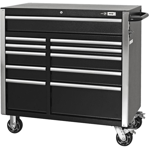 HDCC-4115 HD Series Toolbox Combo, 21-1/2" D x 44-1/5" W x 63-3/10" H, Black Distribution Élite MP