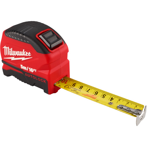 Ruban &agrave; mesurer Auto-Lock, 1" x 16' Distribution Élite MP