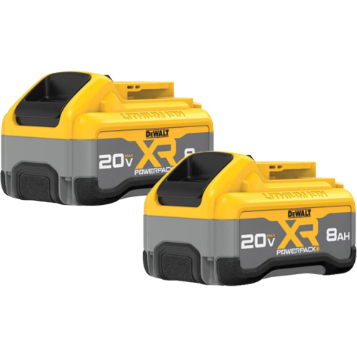 Bloc-pile MAX* XR POWERPACK, Lithium-ion, 20 V, 8 Ah Distribution Élite MP