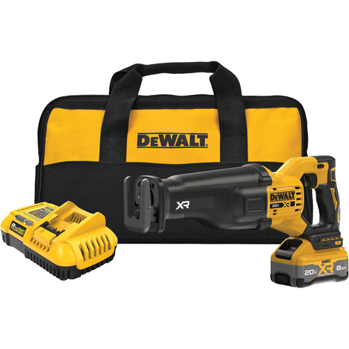 MAX* XR&reg; Brushless Cordless Reciprocating Saw Kit with XR POWERPACK, 20 V, Lithium-Ion Battery, 3000 SPM Distribution Élite MP