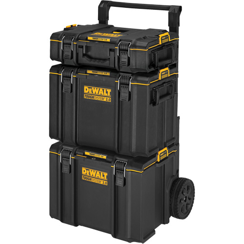 Syst&egrave;me de rangement sur roues TOUGHSYSTEM 2.0, 24" x 20-2/5" x 34-1/2", Noir/Jaune Distribution Élite MP