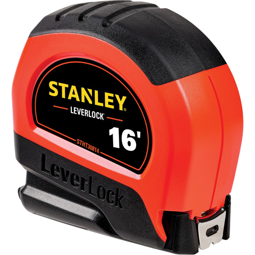 High-Visibility LEVERLOCK&reg; Tape Measure, 16', Imperial Graduations Distribution Élite MP