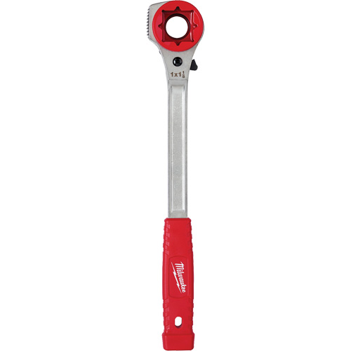 Cl&eacute; &agrave; cliquet &agrave; levier &eacute;lev&eacute;e pour monteur de ligne avec face de frappe frais&eacute;e, Prise de 3/4"/1"/1-1/8", Poign&eacute;e Ergonomique Distribution Élite MP