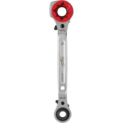 Cl&eacute; &agrave; cliquet 5 en 1 pour monteur de ligne avec face de frappe frais&eacute;e, Prise de 3/4"/1"/1-1/8", Poign&eacute;e Ergonomique Distribution Élite MP