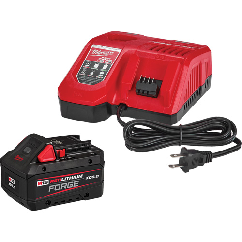 Ensemble de batterie de d&eacute;marrage M18 Redlithium Forge XC8.0, 18 V, Lithium-ion Distribution Élite MP