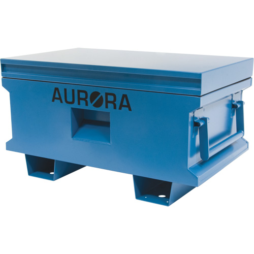 Jobsite Tool Box, 33" x 20-3/10" x 18-3/10", Steel, Blue Distribution Élite MP