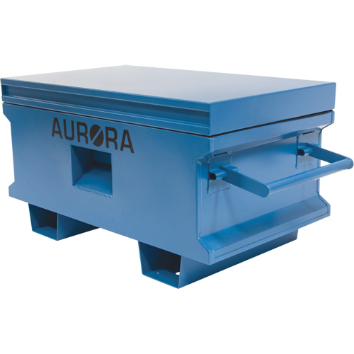 Jobsite Tool Box, 33" x 20-3/10" x 18-3/10", Steel, Blue Distribution Élite MP
