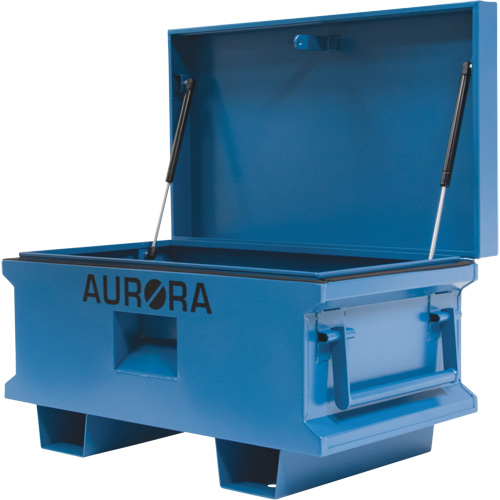 Jobsite Tool Box, 33" x 20-3/10" x 18-3/10", Steel, Blue Distribution Élite MP