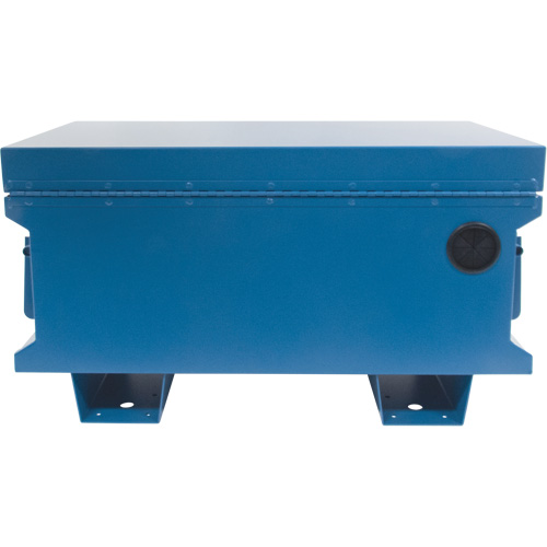 Jobsite Tool Box, 33" x 20-3/10" x 18-3/10", Steel, Blue Distribution Élite MP