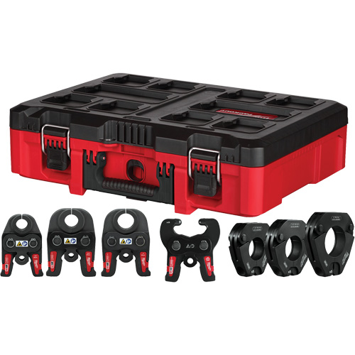 1/2"- 2" IPS-P Jaw and Pivoting Ring Kit for M18 FORCE LOGIC Press Tools Distribution Élite MP