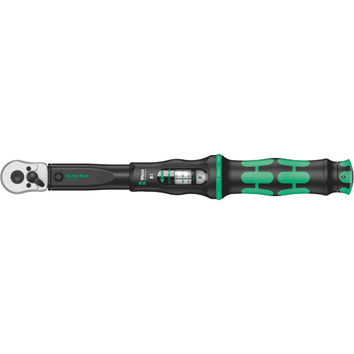 Cl&eacute; dynamom&eacute;trique Click-Torque B avec cliquet r&eacute;versible, &agrave; cliquer, Entraînement 3/8" carr&eacute;, 10 - 50 Nm Distribution Élite MP