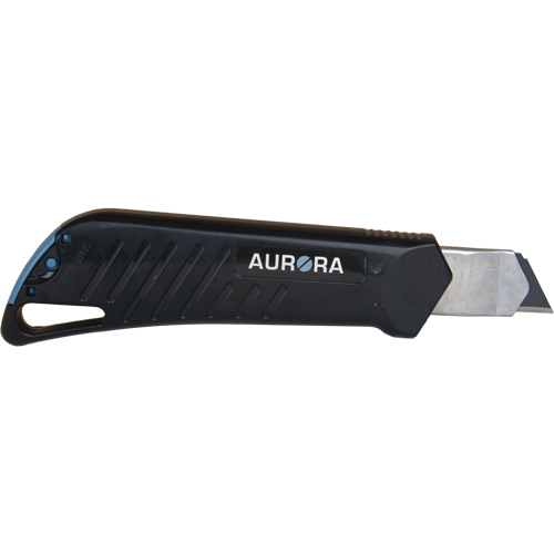 18mm Professional Knife with Ratchet, Stainless Steel, Heavy-Duty, Plastic Handle Distribution Élite MP