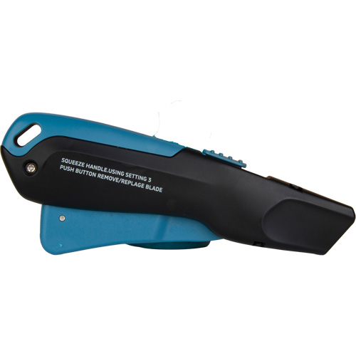 Retractable Safety Knife , Stainless Steel, Heavy-Duty, Plastic/Aluminum Handle Distribution Élite MP