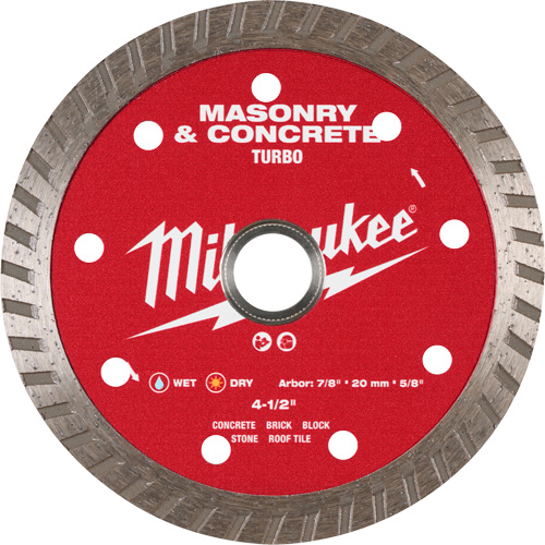 Turbo Masonry & Concrete Diamond Blade Distribution Élite MP