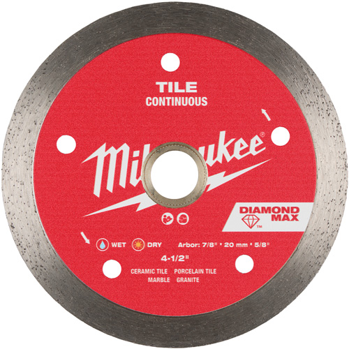 DIAMOND MAX Continuous Tile Diamond Blade Distribution Élite MP