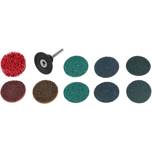 10-Piece 2" Quick Change Disc Kit Distribution Élite MP