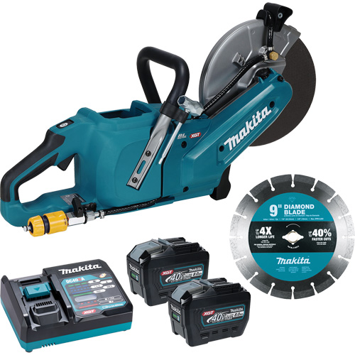 40Vmax XGT Brushless Power Cutter with 8.0Ah Batteries Kit, 9", 40 V Distribution Élite MP