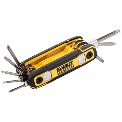 TOUGHSERIES Folding Locking Hex Key, 8 Pcs., Torx&reg; Distribution Élite MP