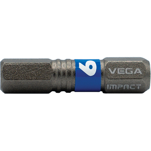 Embout Impactech, Hexagonale, 6 mm, Prise 1/4" Distribution Élite MP