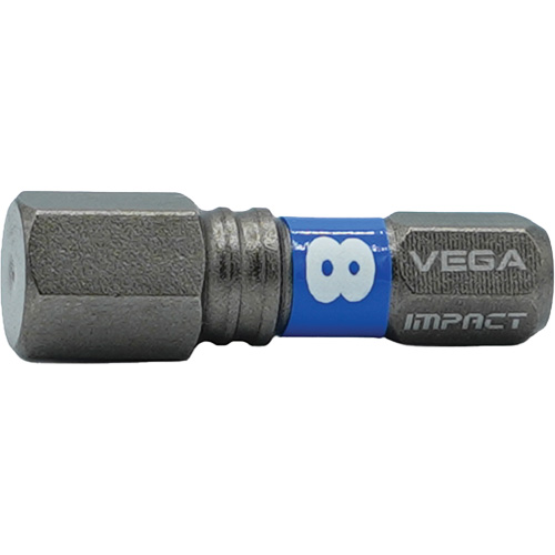 Embout Impactech, Hexagonale, 8 mm, Prise 1/4" Distribution Élite MP