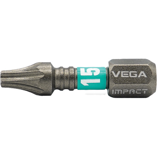 Embout Impactech, Torx, T-15, Prise 1/4" Distribution Élite MP