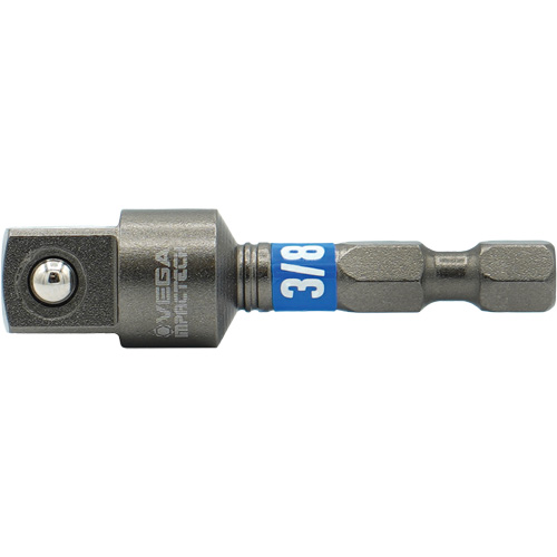 Impactech&reg; Impact Socket Adapter, 1/4" Drive Size, 3/8" Male Size, 2" L Distribution Élite MP