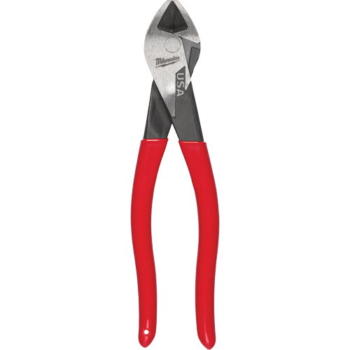 Angled Head Diagonal Dipped Grip Cutting Pliers, 8" L Distribution Élite MP