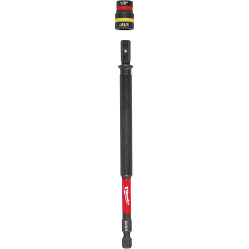 Tournevis &agrave; douille &agrave; chocs 1/4" et 5/16" QUIK-CLEAR 2-en-1  SHOCKWAVE, 1/4" prise, 6" lo, Magn&eacute;tique Distribution Élite MP