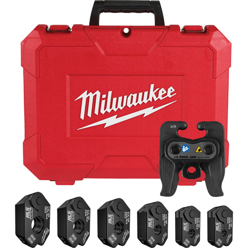 Ensemble d'anneaux de presse pivotant 1/4" - 7/8" RLS pour l'outil &agrave; presse M12 FORCE LOGIC Distribution Élite MP