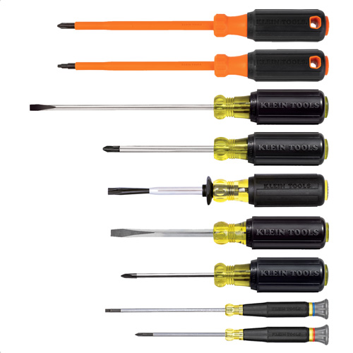 Electrician Screwdriver Set, 9 Pcs. Distribution Élite MP
