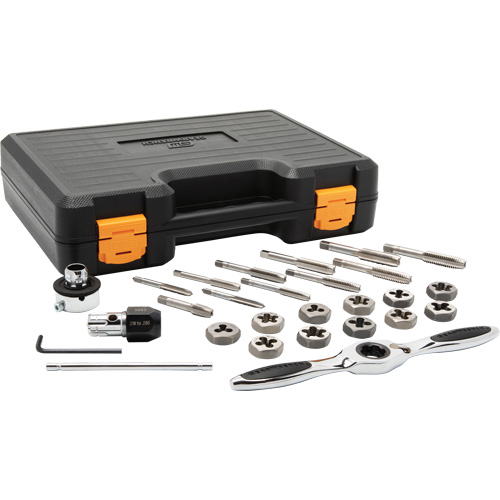SAE Ratcheting Tap & Die Set, 27 Pieces Distribution Élite MP