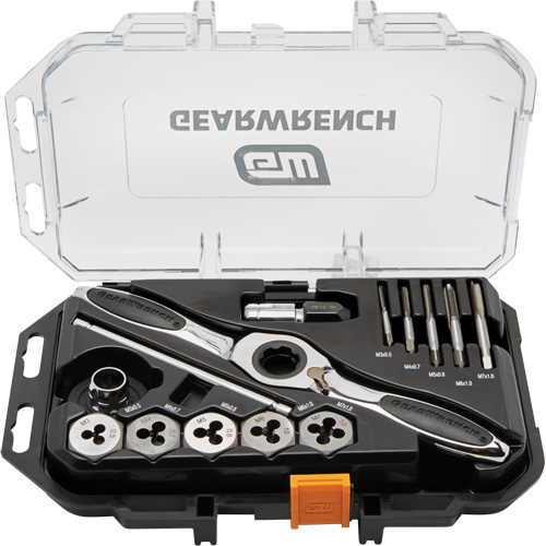 Metric Ratcheting Tap & Die Set, 15 Pieces Distribution Élite MP