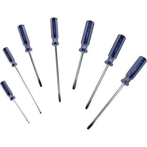 Slotted Screwdriver Kit, 7 Pcs. Distribution Élite MP
