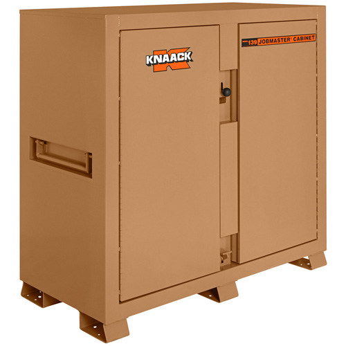 Armoire de chantier mod&egrave;le 139 avec cadenas, Acier, 59,4 pi³, Havane Distribution Élite MP
