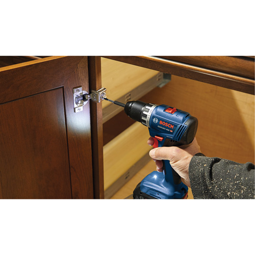 Compact Brushless Drill/Driver Kit, Lithium-Ion, 18 V, 1/2" Chuck, 400 in-lbs. Torque Distribution Élite MP