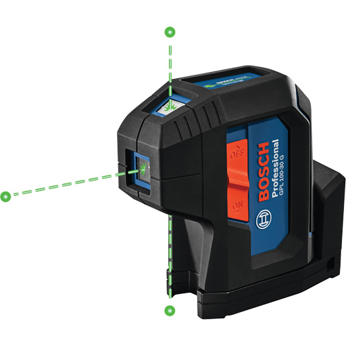 Laser dalignement autonivelant &agrave; faisceau vert &agrave; trois points Distribution Élite MP