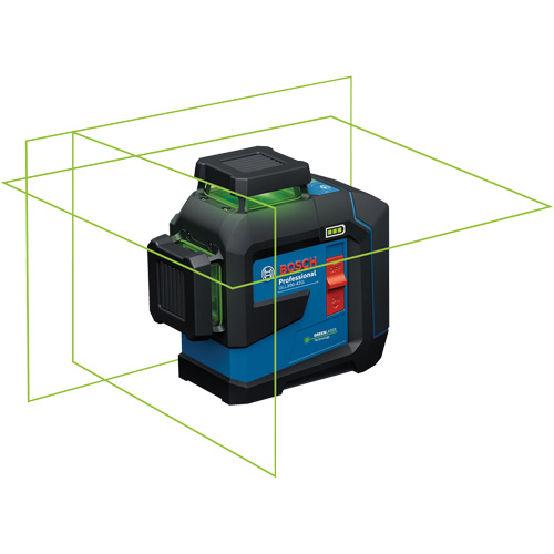 Laser dalignement/nivellement 360 &agrave; faisceau vert &agrave; trois points Distribution Élite MP