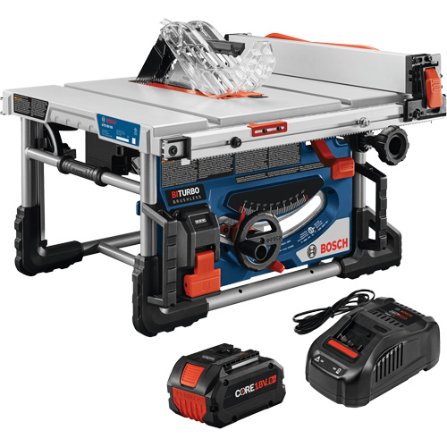 Ensemble scie sur table portative 18V PROFACTOR de 8-1/4", 18 V, 5500 tr/min Distribution Élite MP