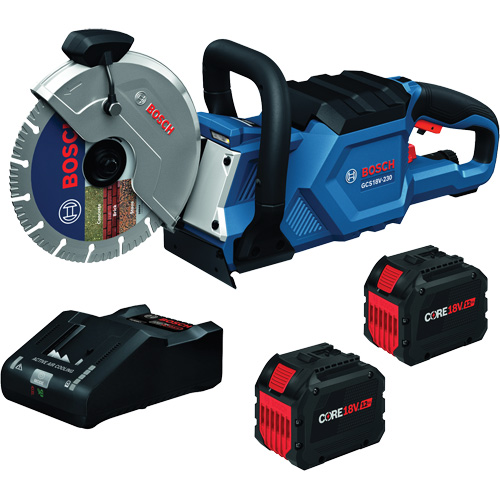 Ensemble scie tronçonneuse sans balais, 9", 18 V Distribution Élite MP