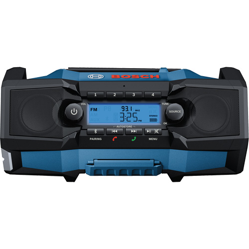 Radio de chantier compacte avec Bluetooth 5.0, Lithium-ion, 18 V Distribution Élite MP