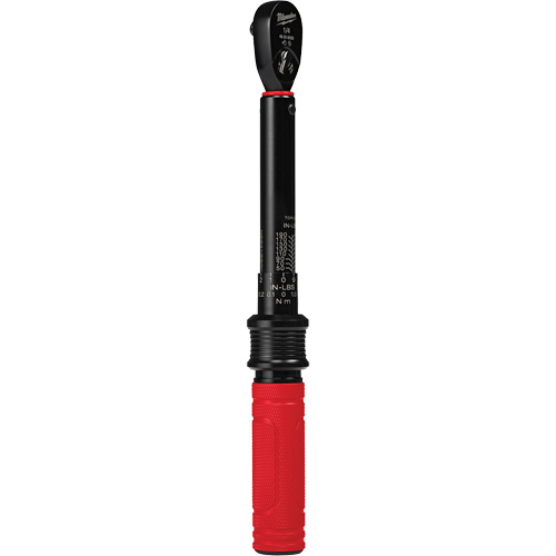 Cl&eacute; dynamom&eacute;trique, &agrave; cliquer, Entraînement 1/4" carr&eacute;, 4,5 - 22,6 Nm/40 - 200 lb-po Distribution Élite MP