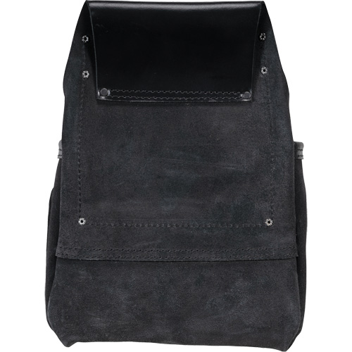 Sac robuste Phantom pour clous et outils, Cuir, 10 pochettes, Noir Distribution Élite MP