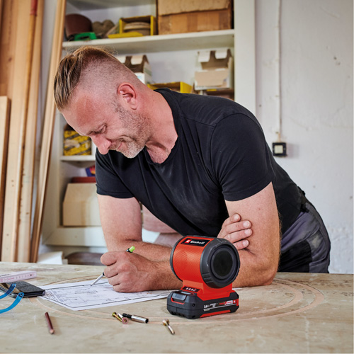 Haut-parleur Bluetooth sans fil TC-SR 18 Li BT (outil seulement), Lithium-ion, 18 V Distribution Élite MP
