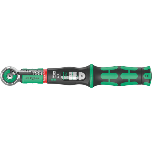 Safe-Torque A 1 Torque Wrench, Click, 1/4" Square Drive, 2 - 9 lbf. Ft Distribution Élite MP