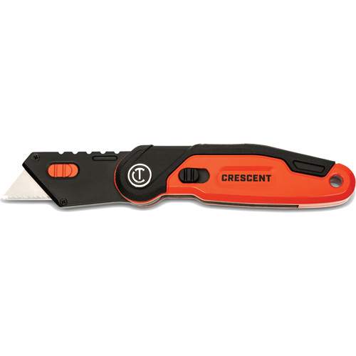 Folding Utility Knife, 1" Blade, Steel Blade, Aluminum Handle Distribution Élite MP