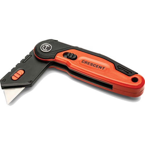 Folding Utility Knife, 1" Blade, Steel Blade, Aluminum Handle Distribution Élite MP