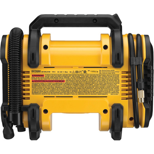 20V MAX Corded/Cordless Air Inflator (Tool Only), Electric Distribution Élite MP